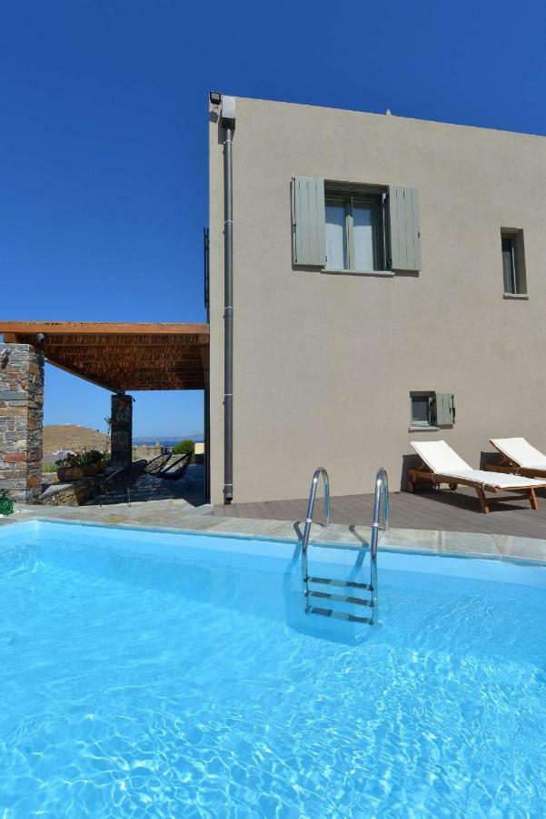 Luxurious 2019Blt Seaview Villa Wth Swimming Pool Korissia  Eksteriør billede