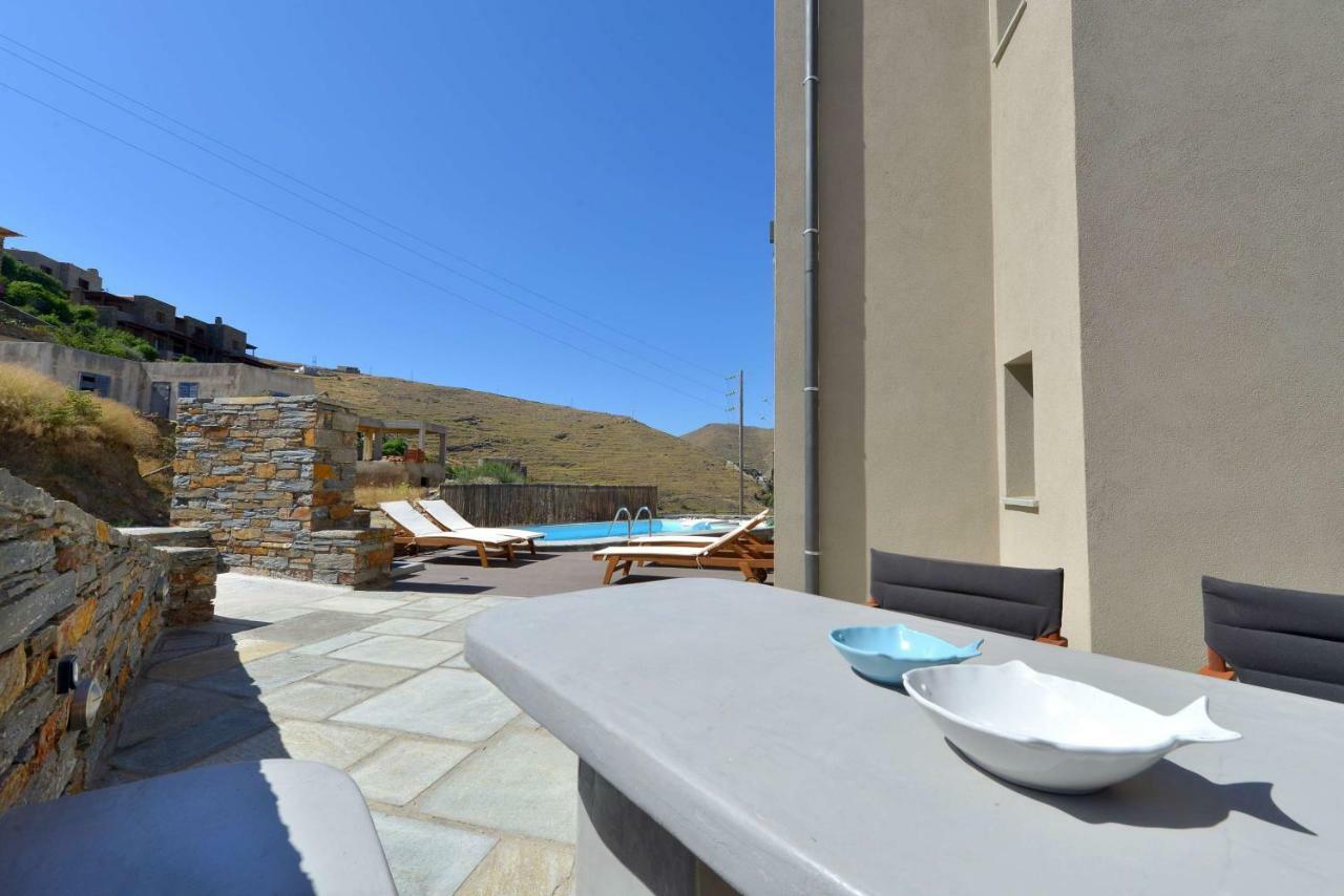 Luxurious 2019Blt Seaview Villa Wth Swimming Pool Korissia  Eksteriør billede