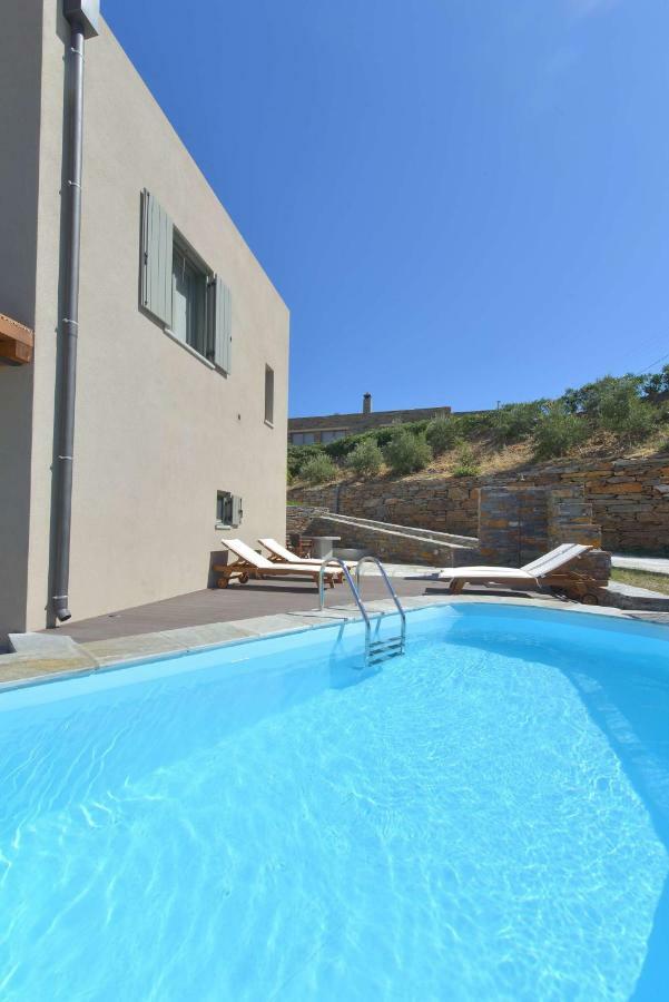 Luxurious 2019Blt Seaview Villa Wth Swimming Pool Korissia  Eksteriør billede